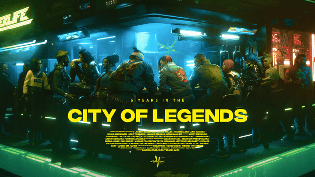 Cyberpunk 2077 - 5th anniversary - hero assets