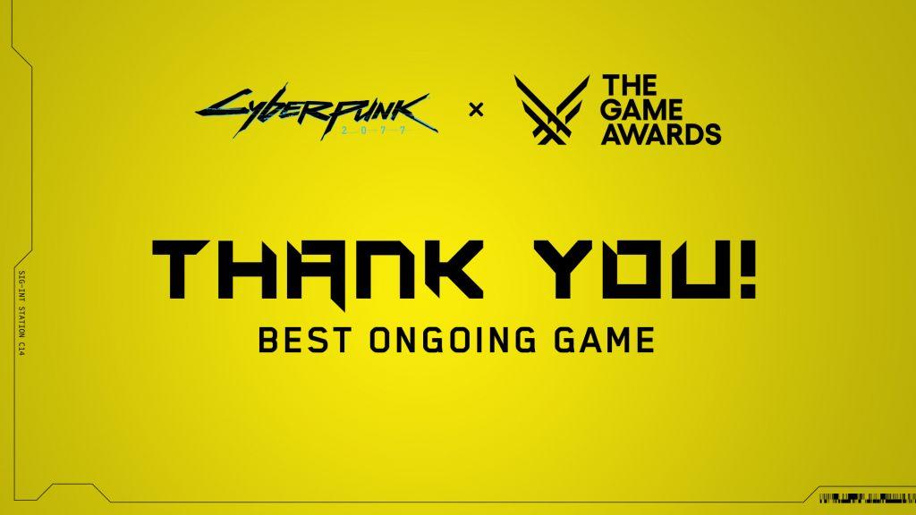 Cyberpunk 2077 Crowned At The Game Awards 2023!